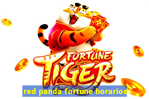 red panda fortune horarios